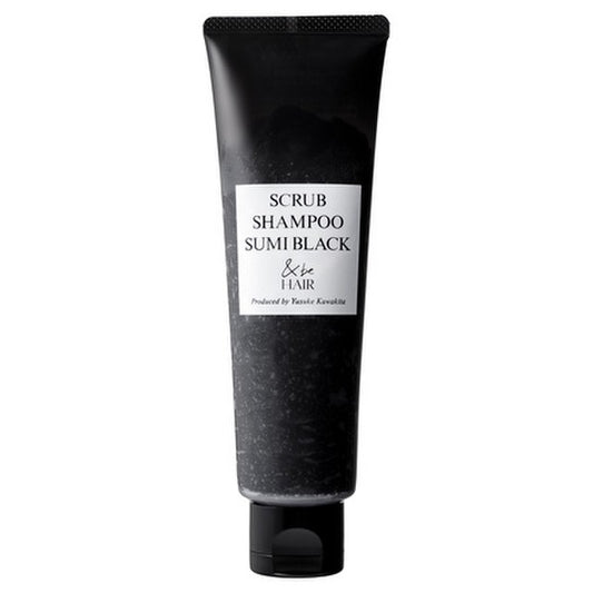 ＆be 黑炭去角質磨砂洗髮膏  &be Sumi Black Scrub Shampoo 150g